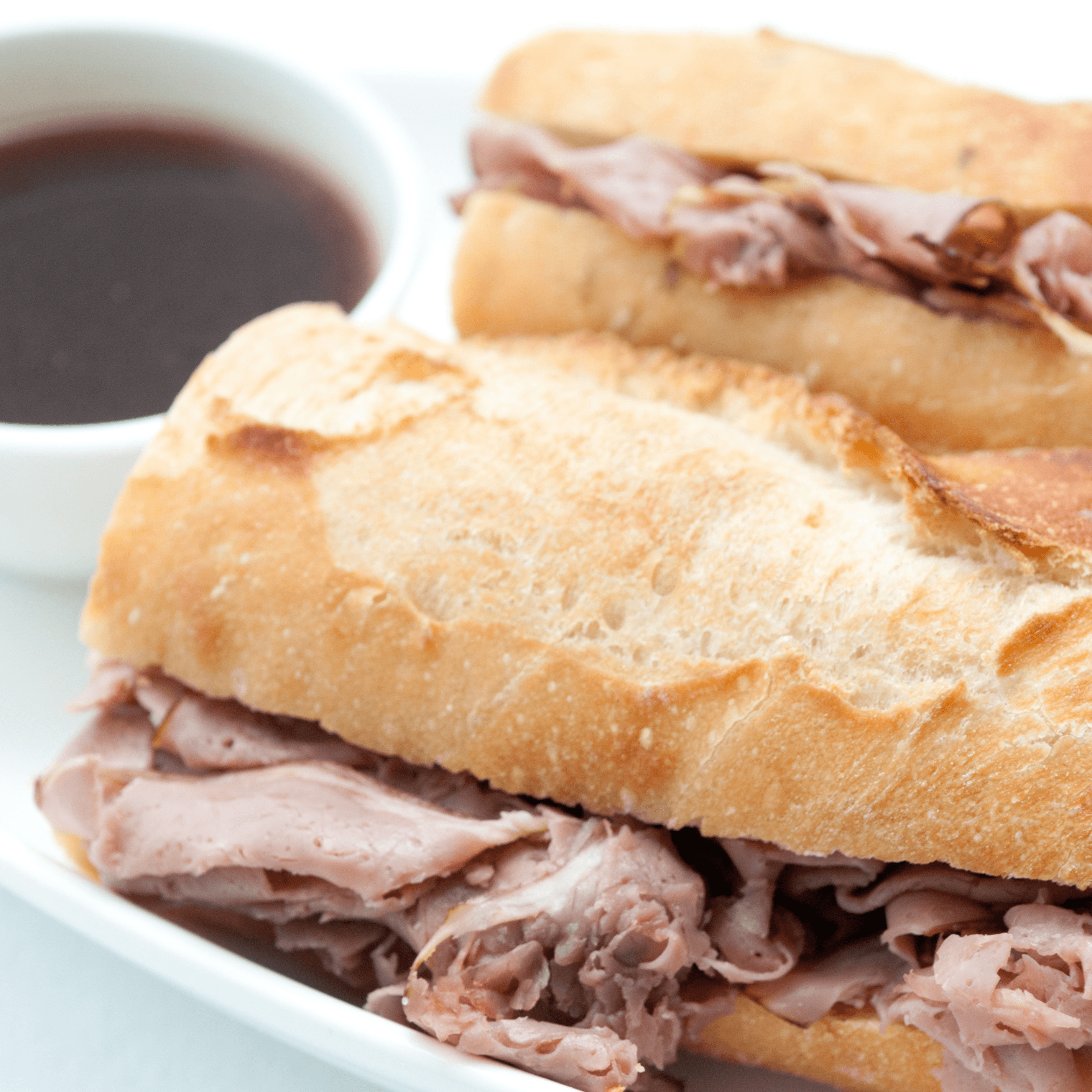 Newman's French Dip Panini.