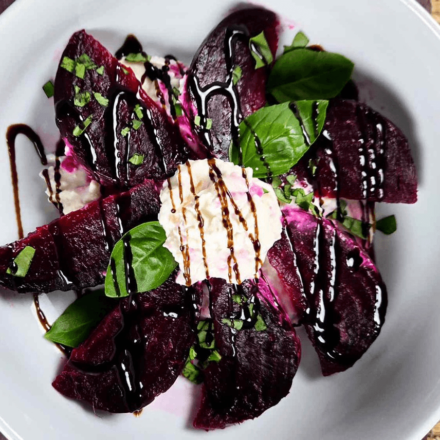 Roasted Beet & Burrata.