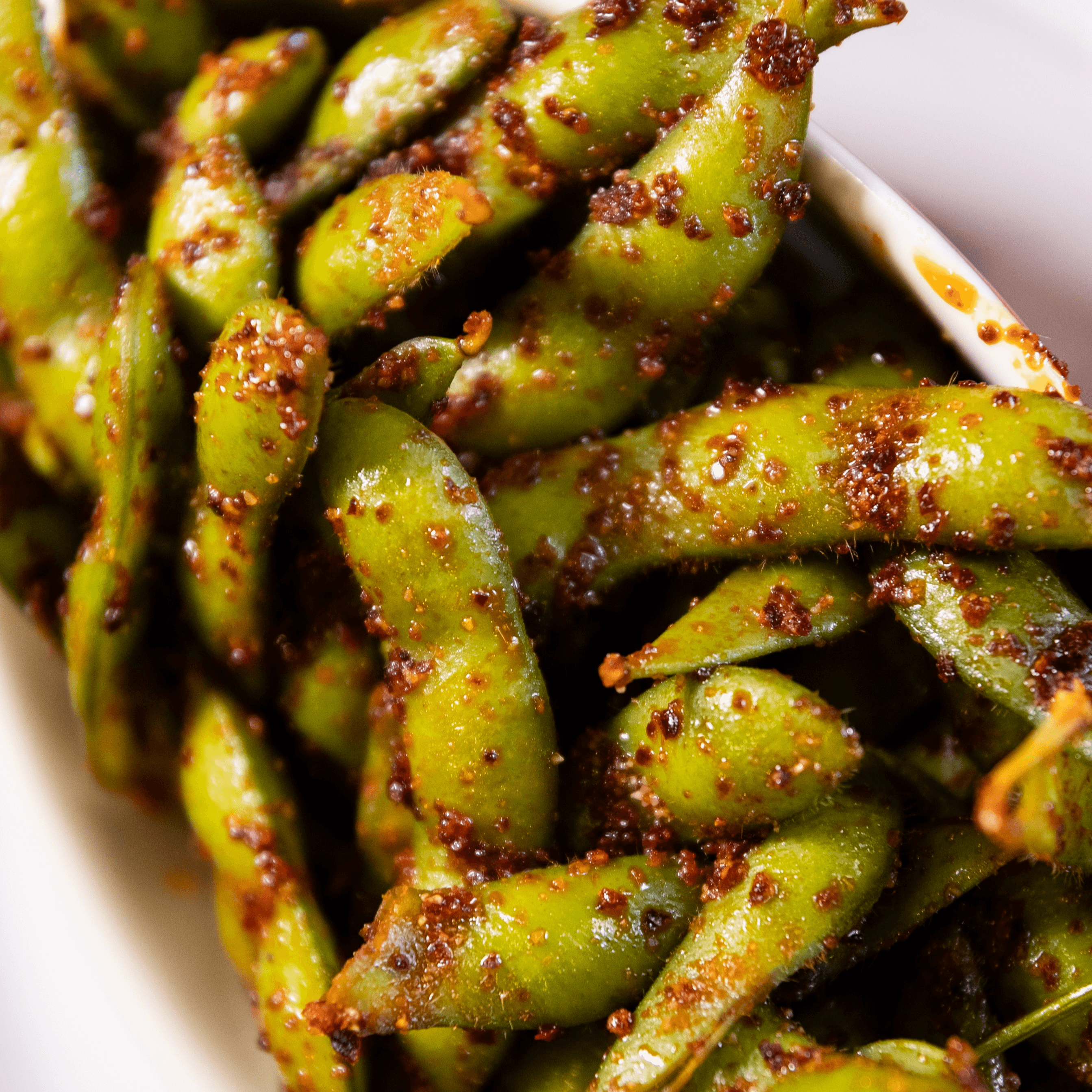 Spicy Edamame.