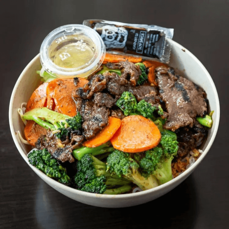B4. Beef Stir Fry Bowl.