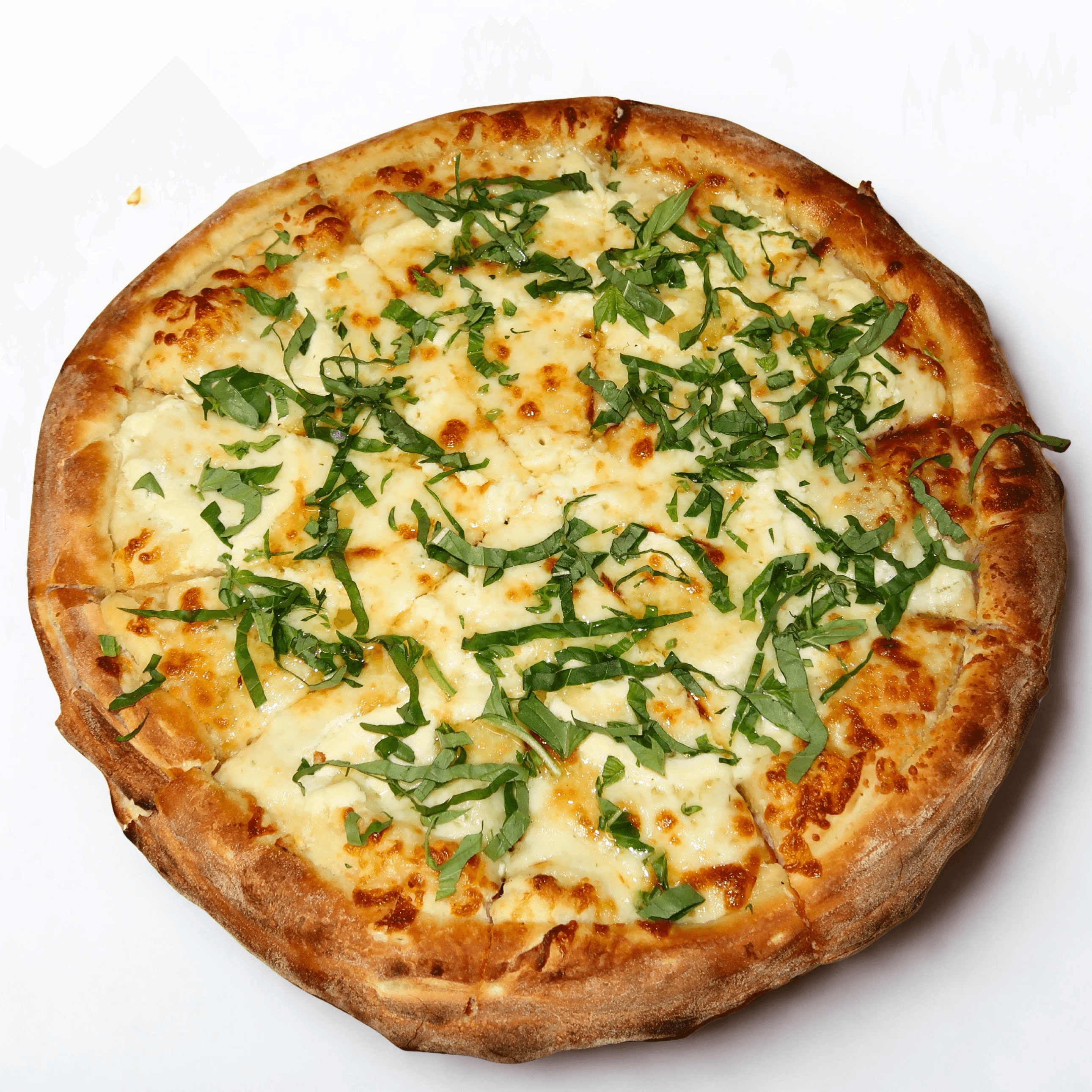 Quattro Formaggi Pizza.