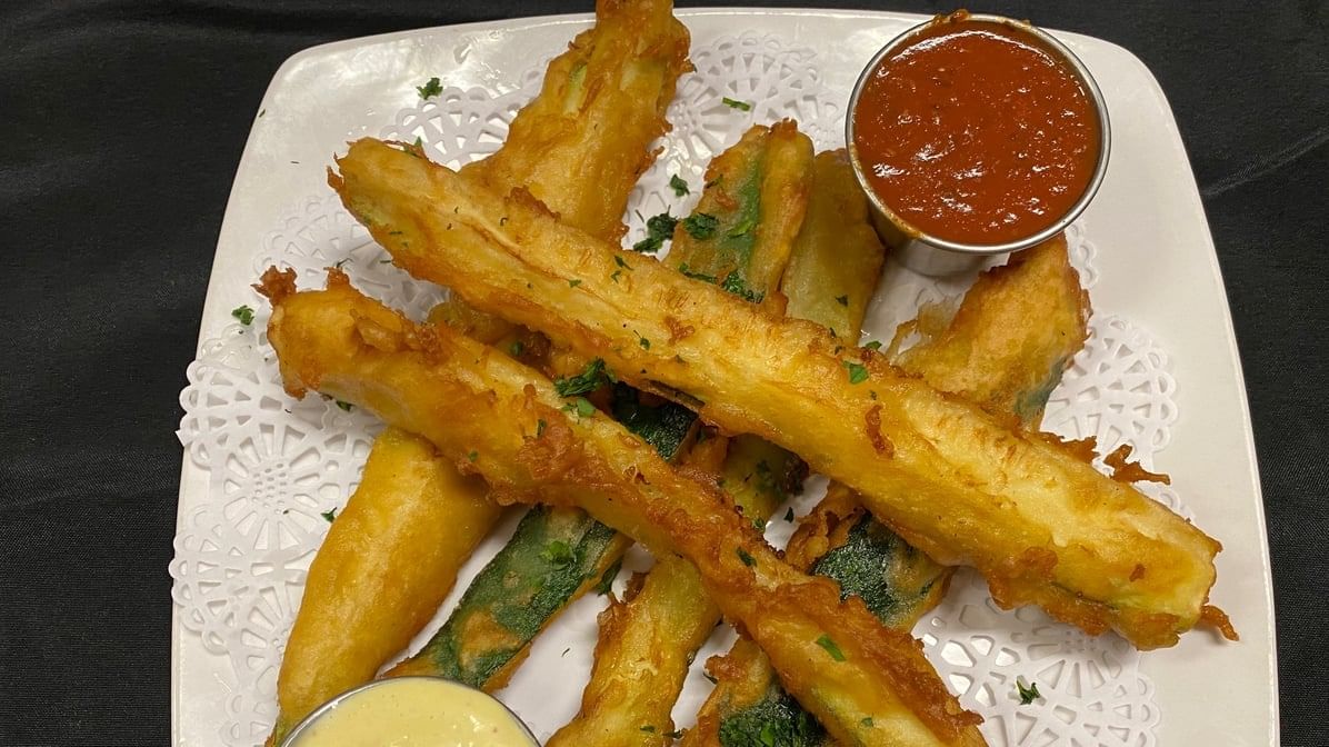Fried Zucchini.