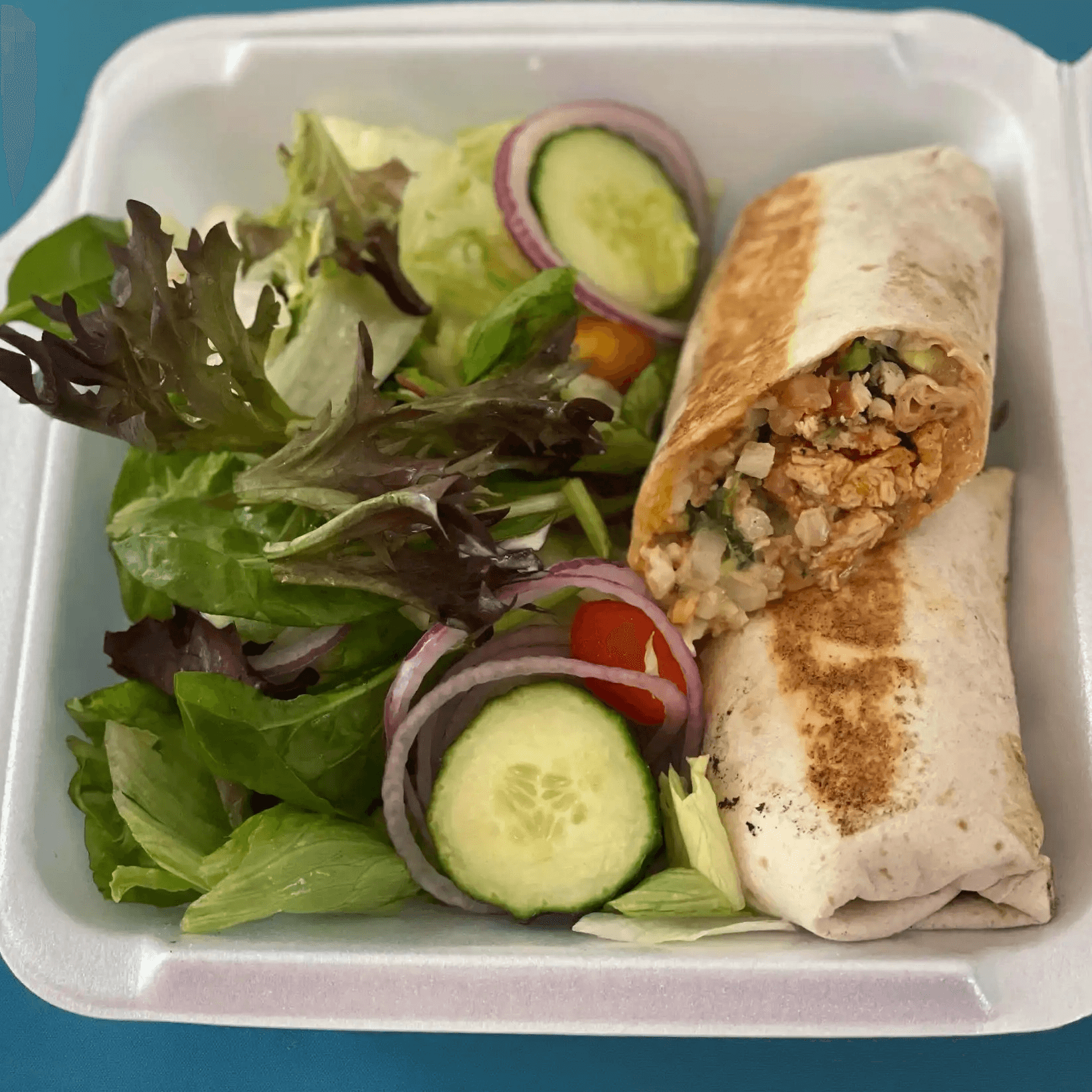 Southwest Chicken Wrap.