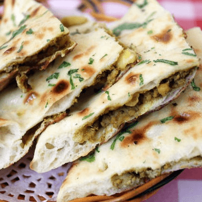 Chicken Keema Naan.