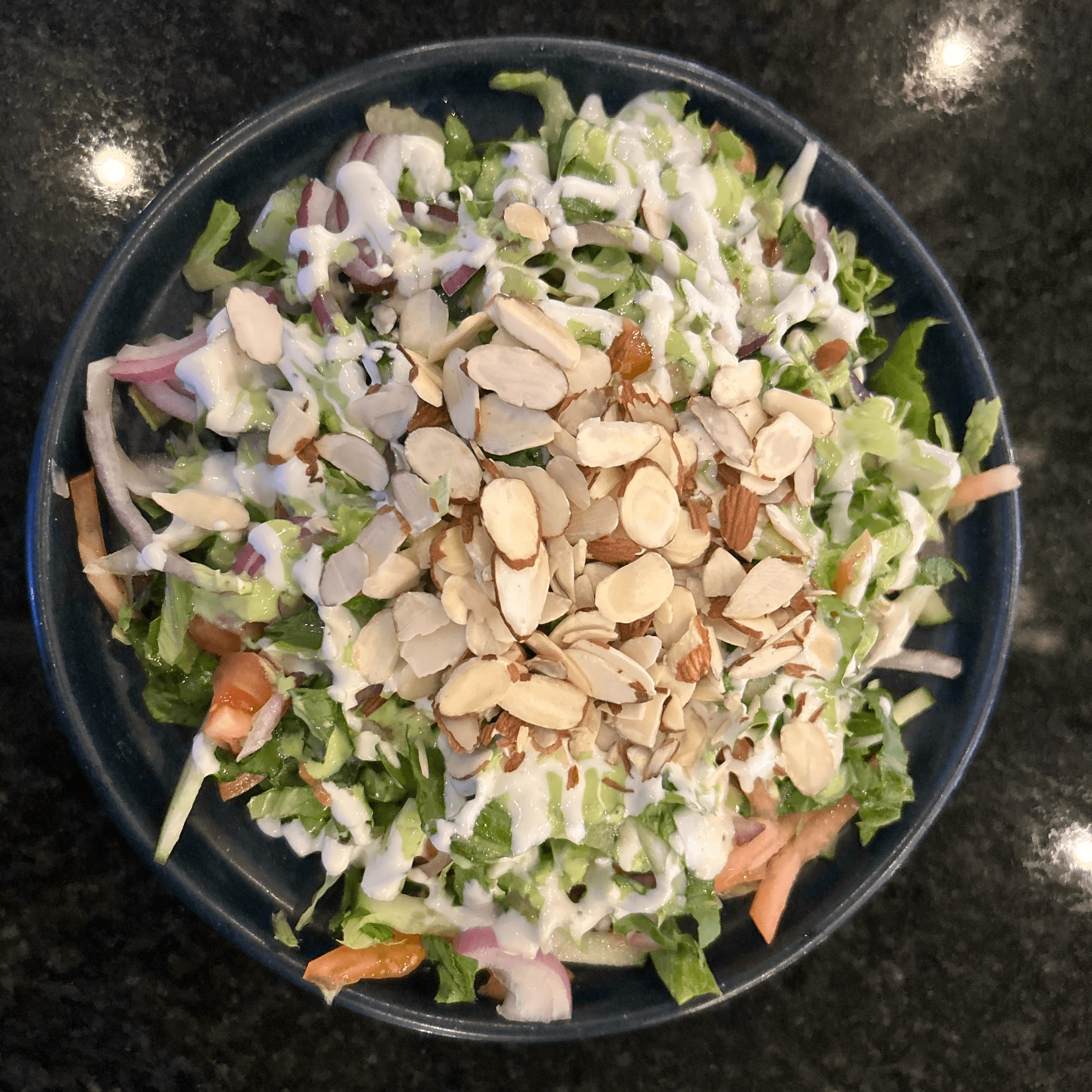 Green Goddess Salad Plate.