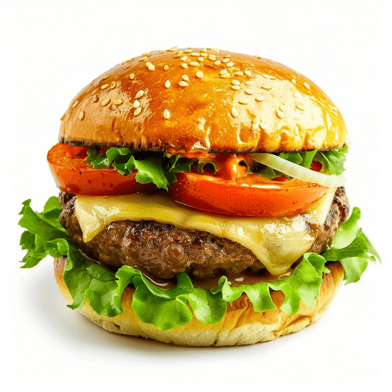 The Traditional Cheeseburger.