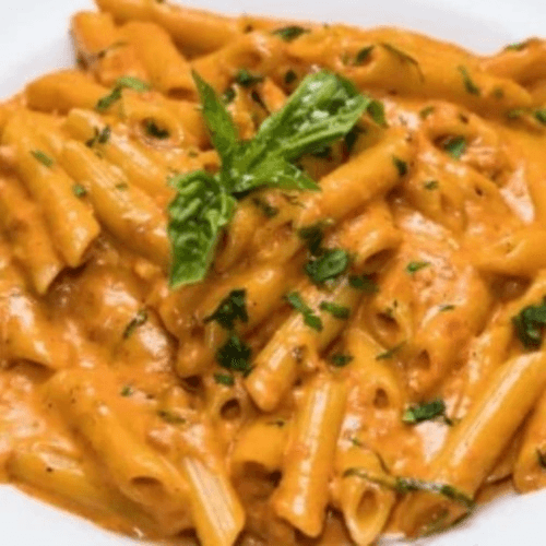 Penne In Vodka Sauce.
