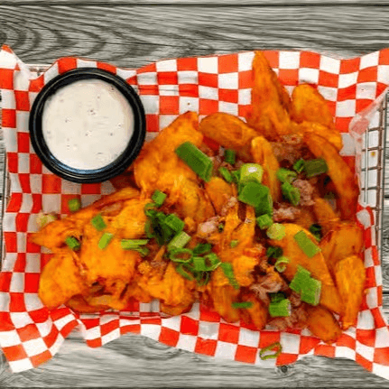 Bacon Cheddar Wedges.