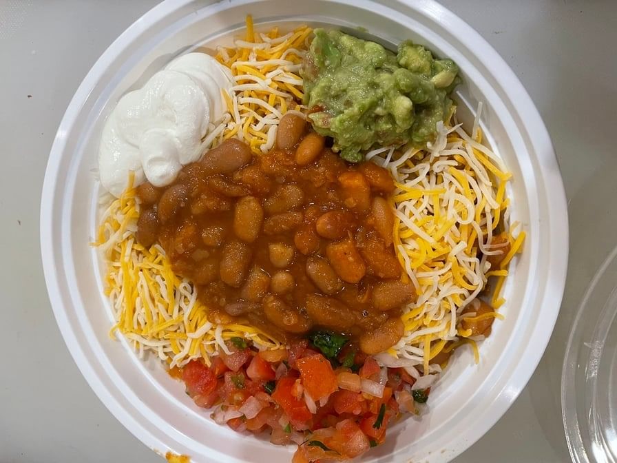 Pinto Bean Rice Bowl.