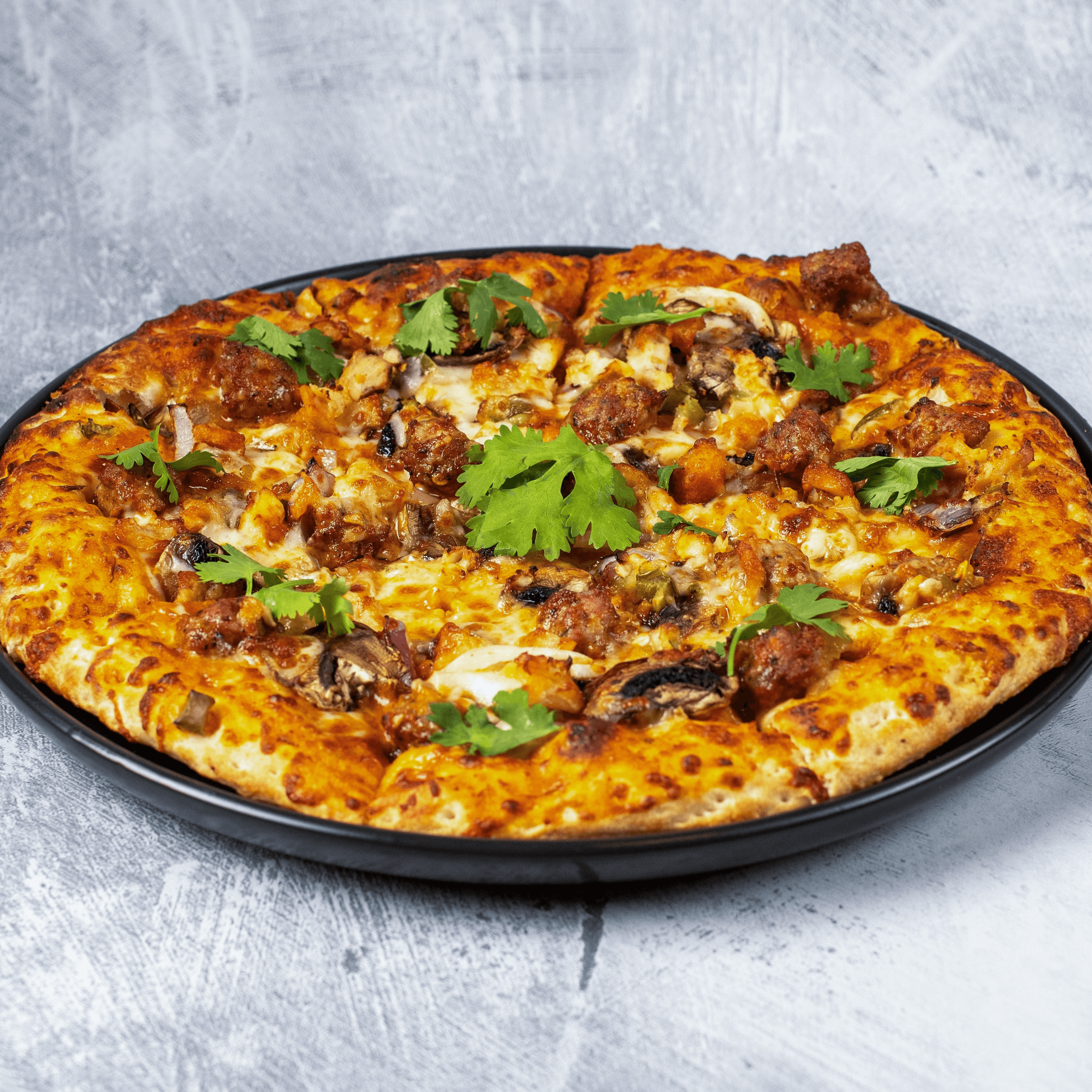 Curry Tikka Slice Pizza.