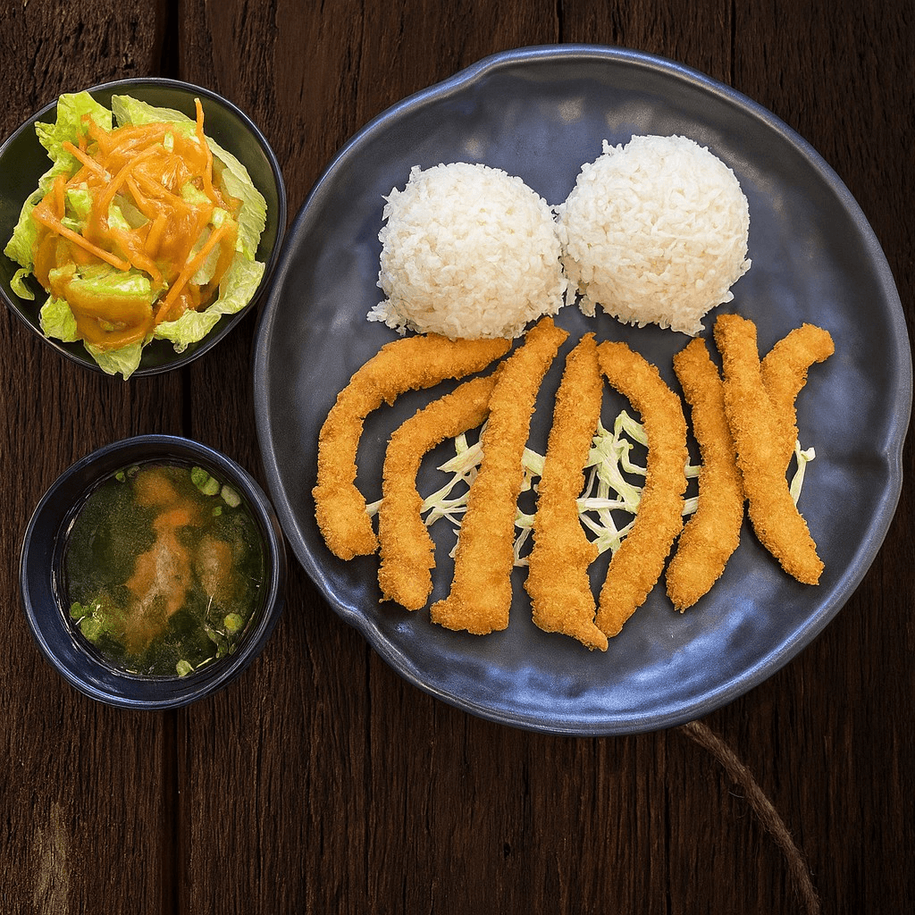 Shrimp Katsu Plate.