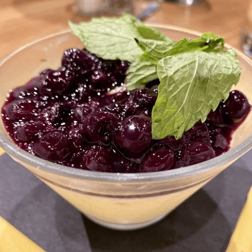 Panna Cotta.