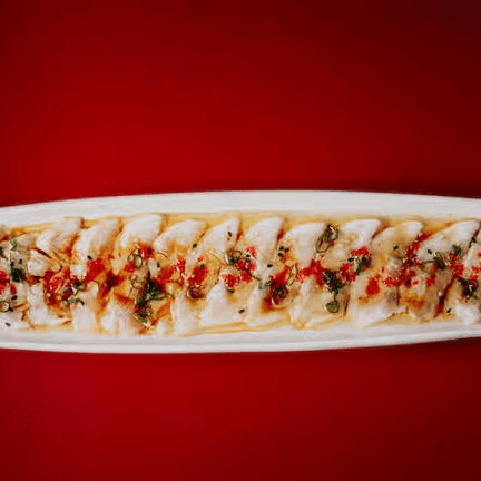 White Tuna Carpaccio.