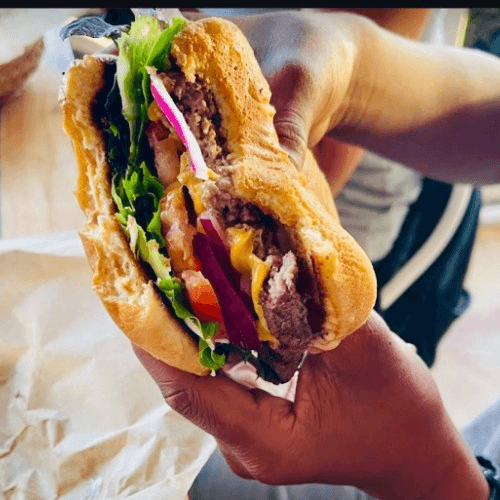 Cabana Big Island Burger.