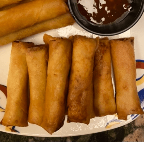 Pork lumpia.
