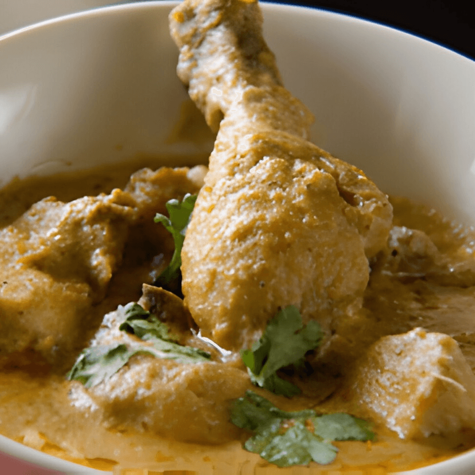 Chicken korma.