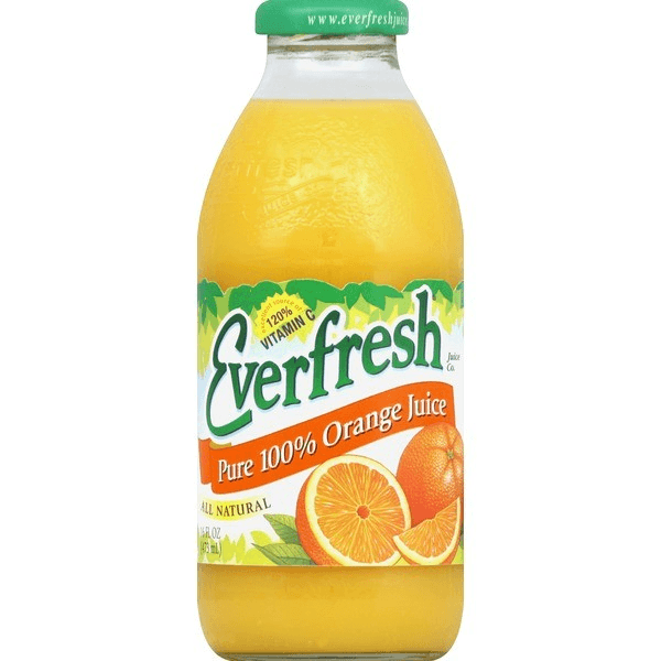 Everfresh Orange Juice 16oz.