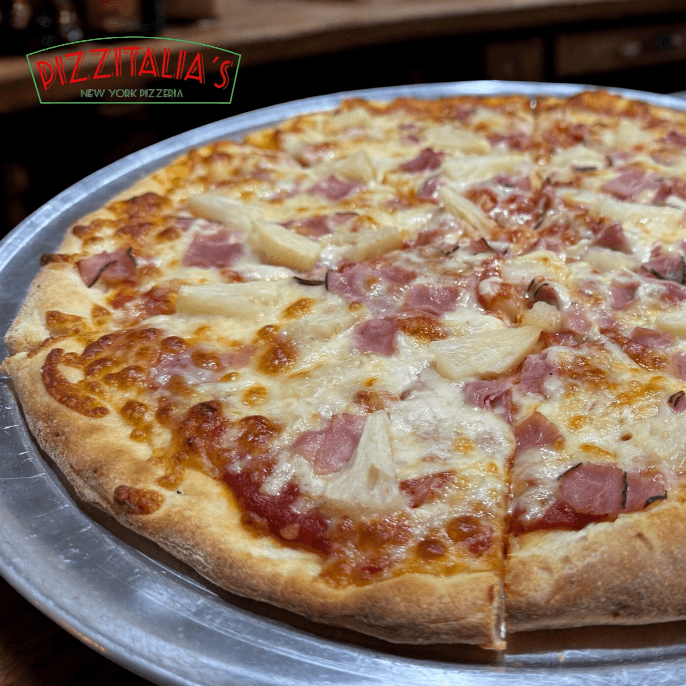 Hawaiian Pizza (14" Regular).