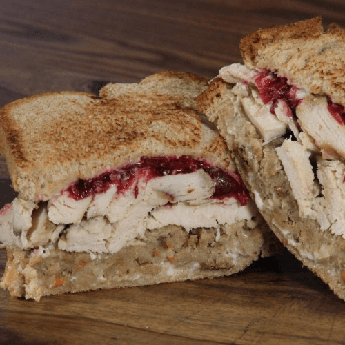 The Thanksgiving Sandwich Individual.