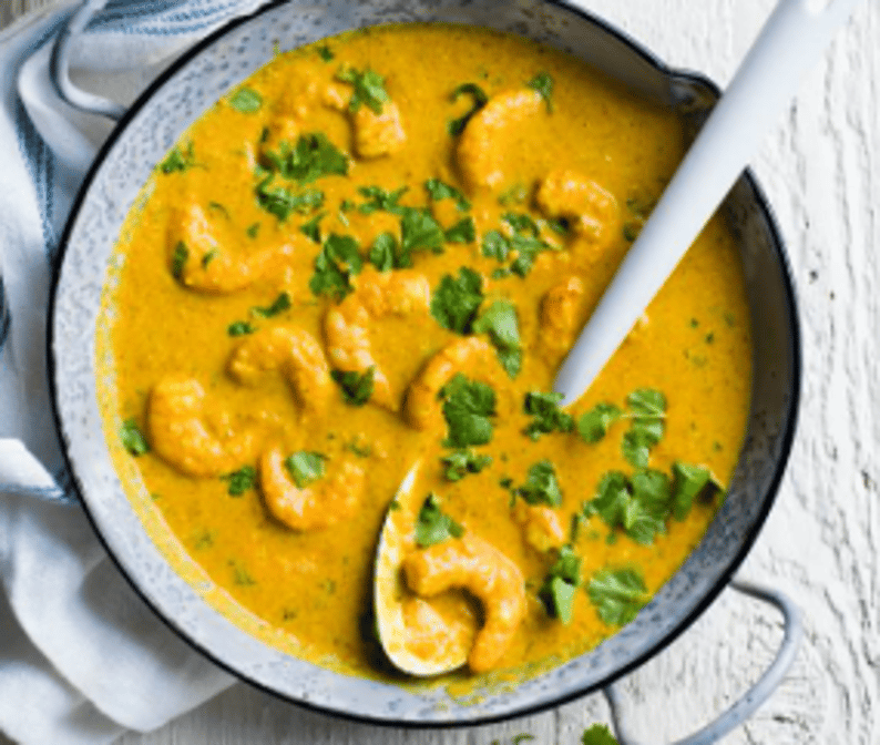Shrimp Korma.