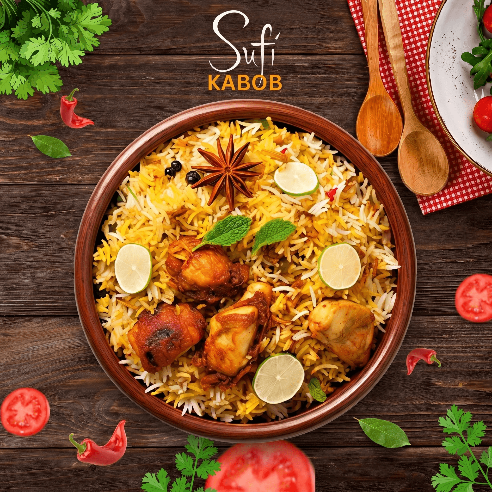 Sufi Chicken Biryani
