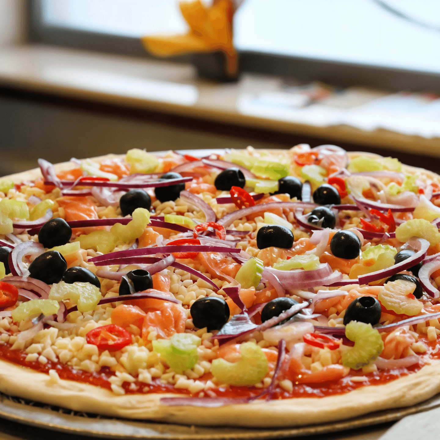 Authentic Brazilian-Style Pizza