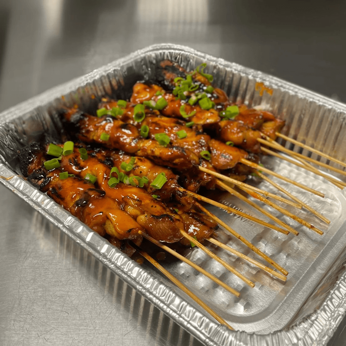 10 pcs BBQ Sticks.