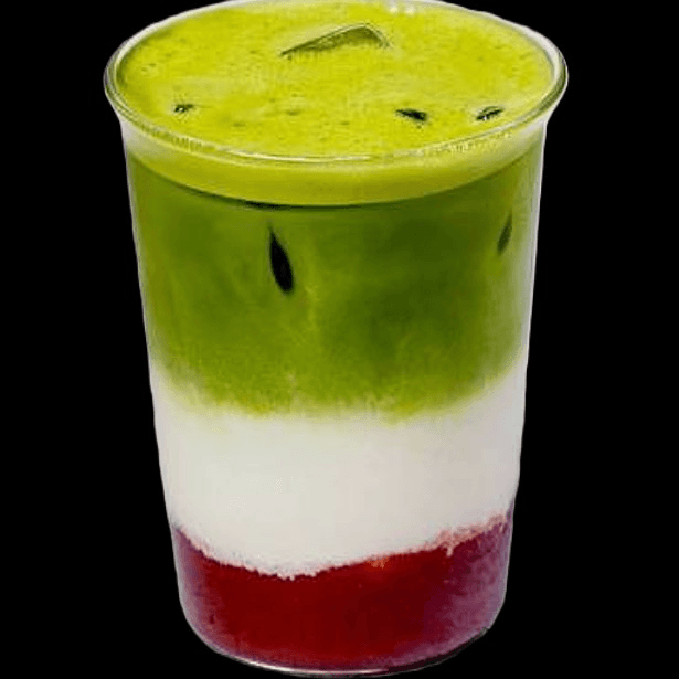 Strawberry Matcha Latte.