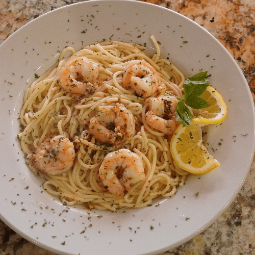 Shrimp Scampi.