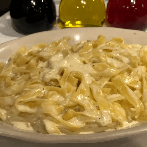 Fettuccini Alfredo.