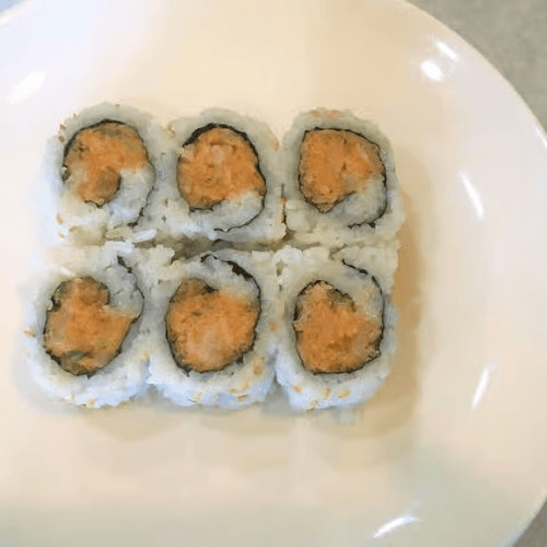 Spicy Yellowtail Roll.