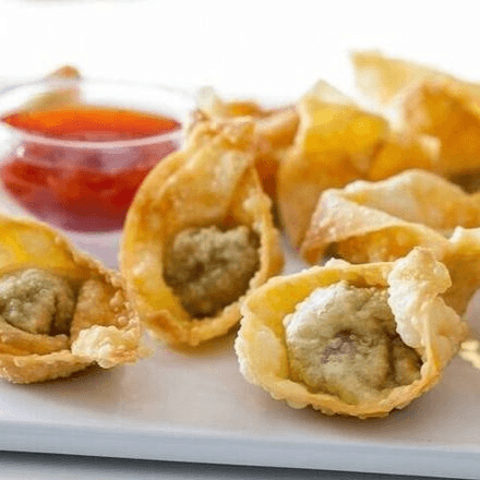 Fried or steamed wonton (10).