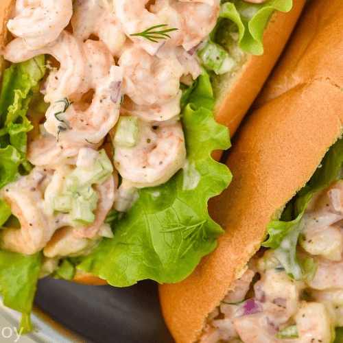 Shrimp Salad Sub.
