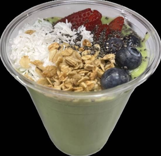 Grace's Tropical Green Smoothie.