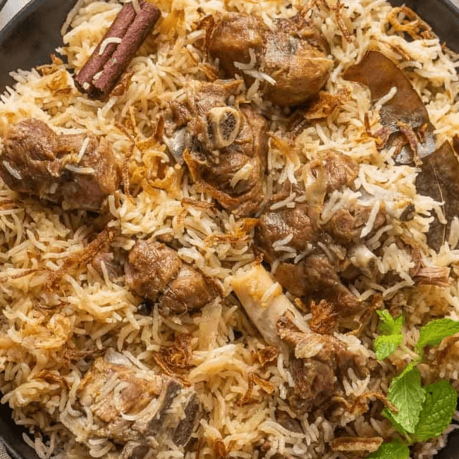 Goat Pulao.