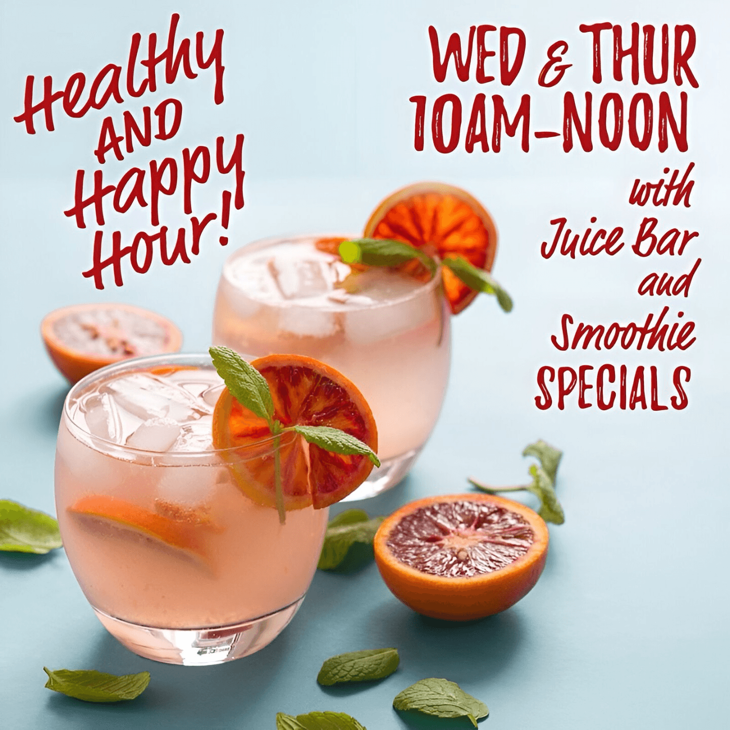 Midweek Healthy & Happy Hour🌟