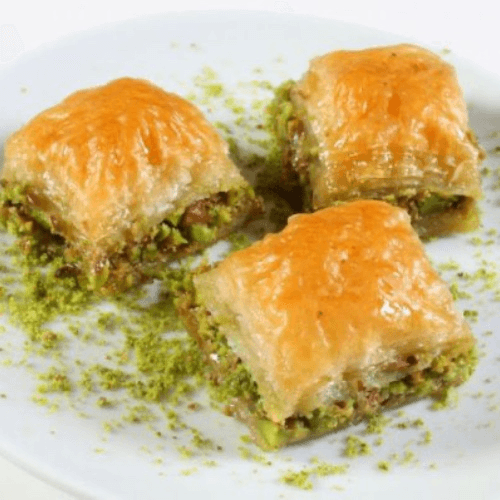 Indulge in our delectable Baklava desserts