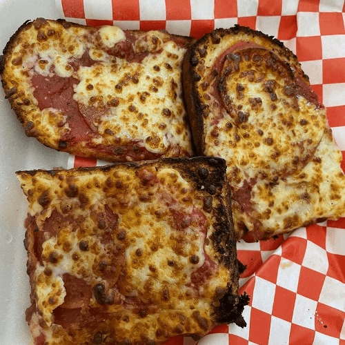 8" Pizza Bread with Pepperoni