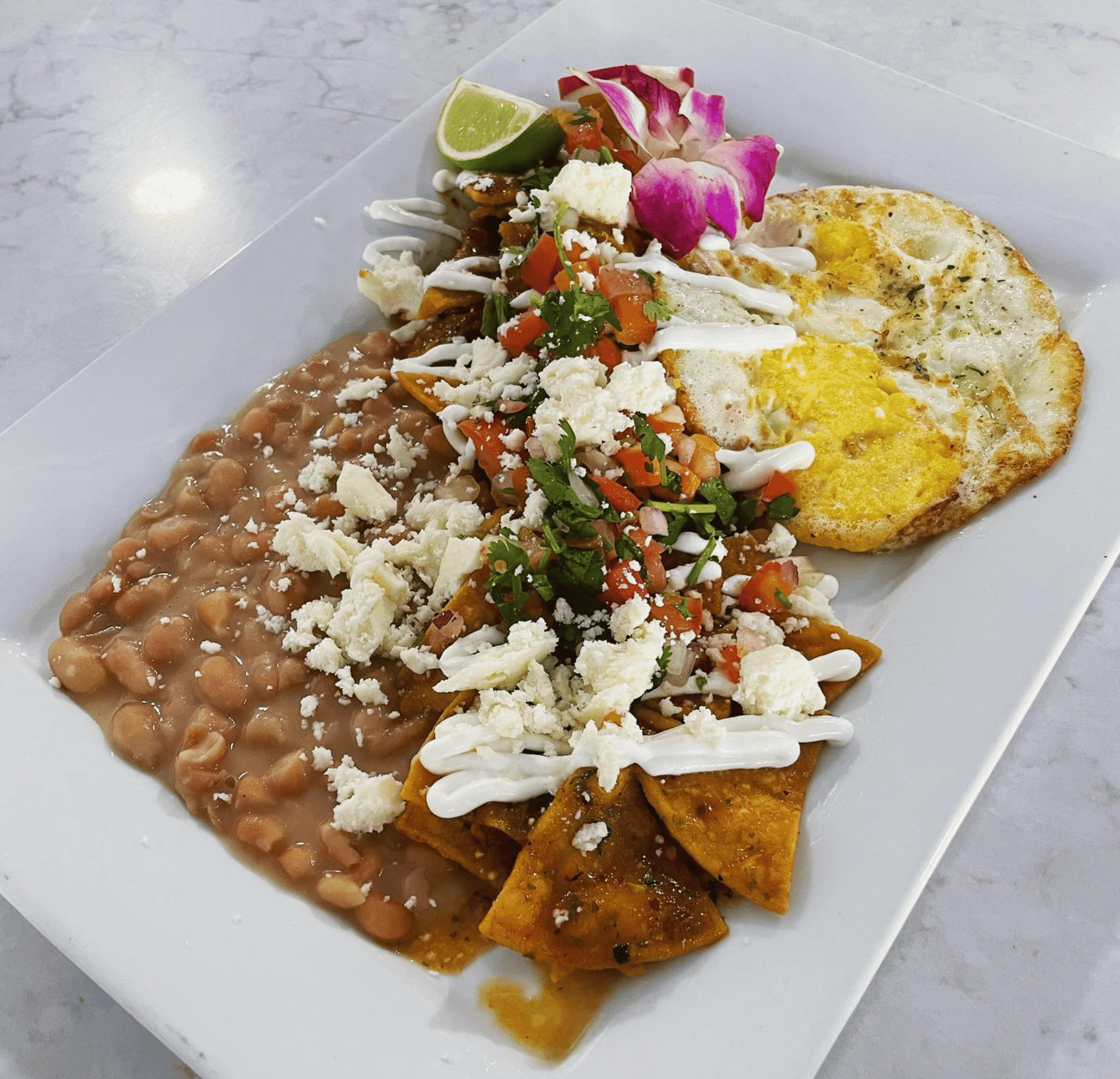 Los Chilaquiles.