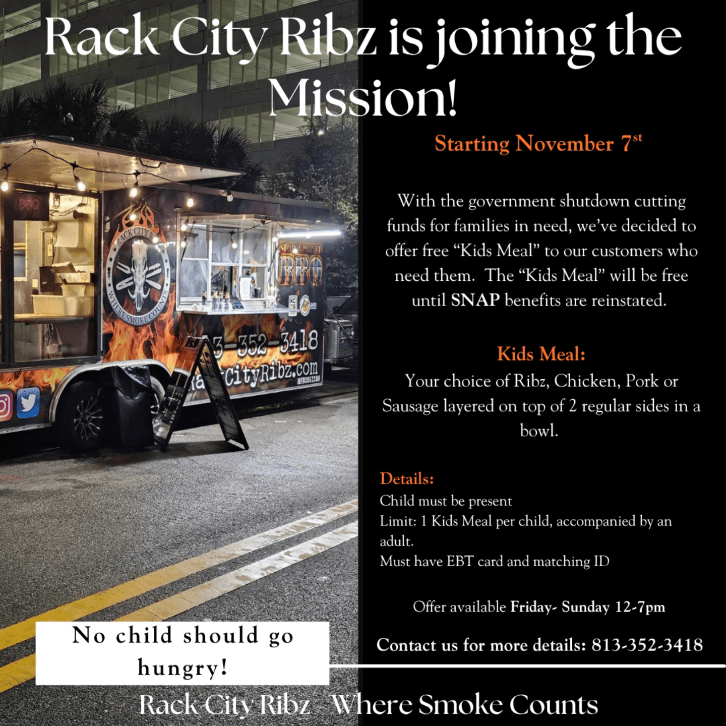 Rack City Ribz is joining the Mission!