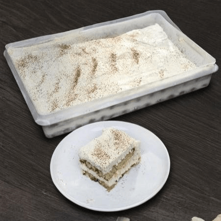 Homemade Tiramisu.