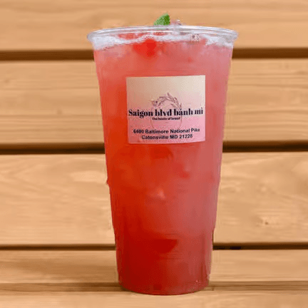 Strawberry Refresher (Chanh Dau).