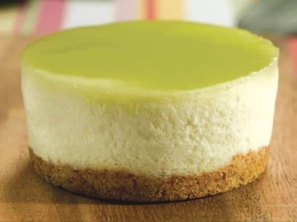 Mini Key Lime Cheesecake.