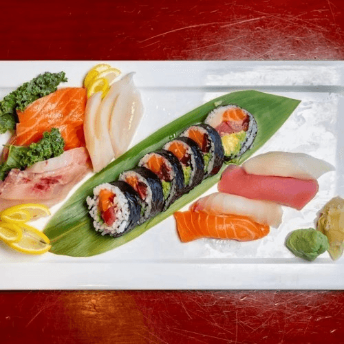 Sushi & Sashimi Combo.