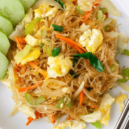 Pad Woon Sein (Bean Vermicelli Noodle)