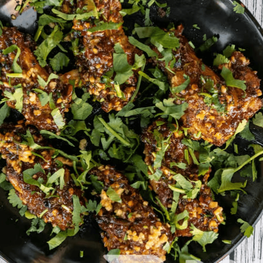 Butter Chicken Wings.