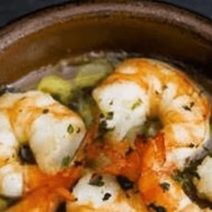 Langostinos Argentinos Al Ajillo (Sabor Intenso).