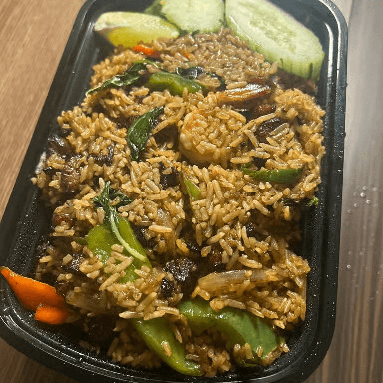 Pork Shoulder Basil Fried Rice.