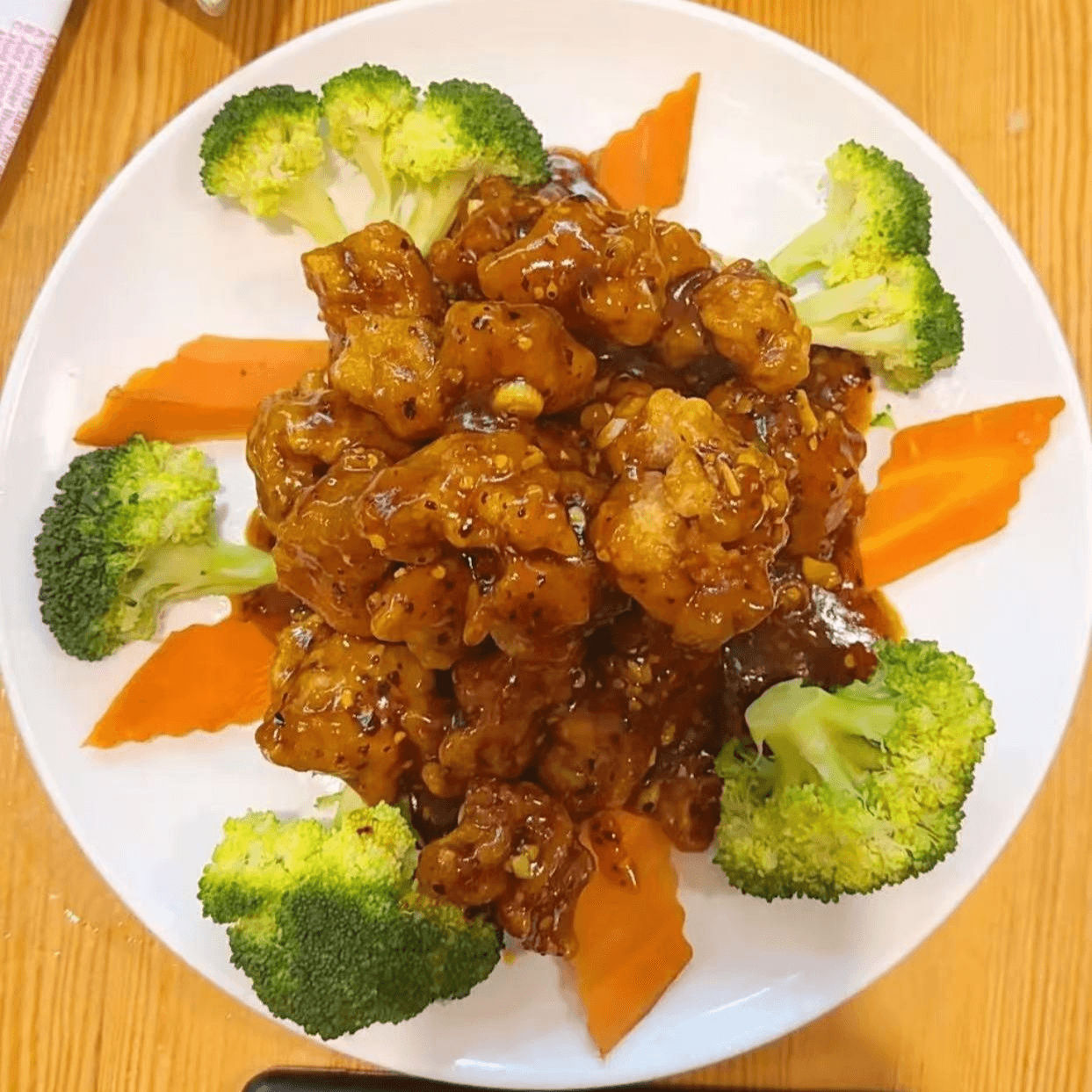 General Tso's Chicken Dinner.
