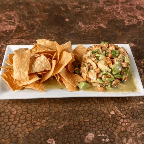 Fresh Made Ceviche.